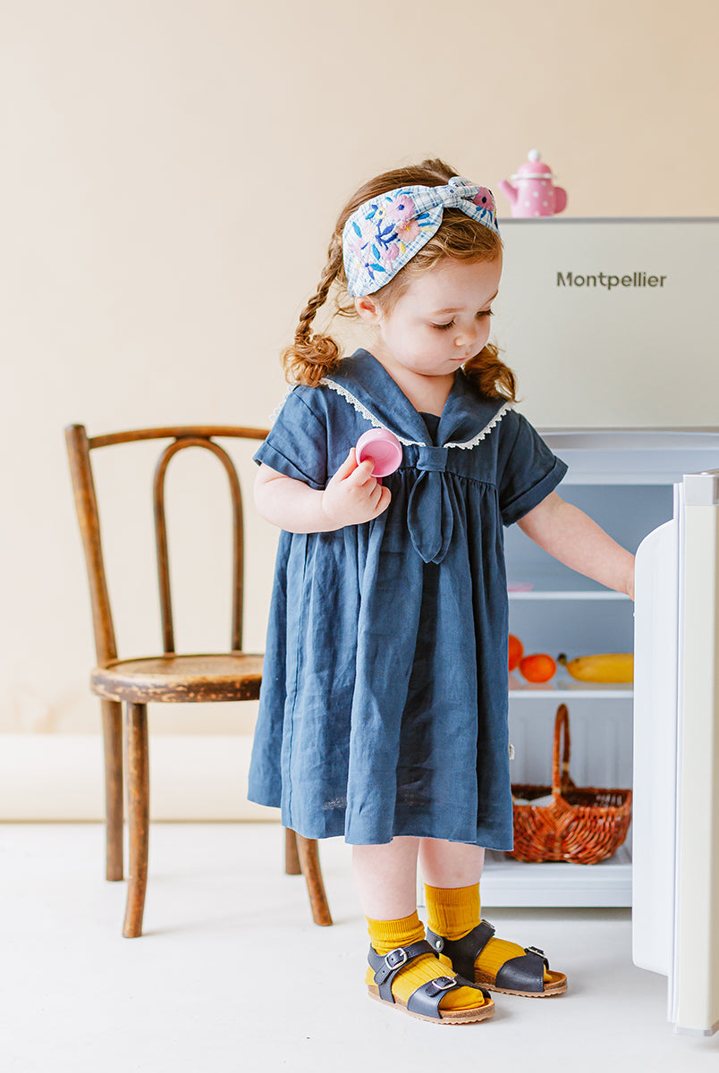 Cavendish Dress, Night Blue – Happyology