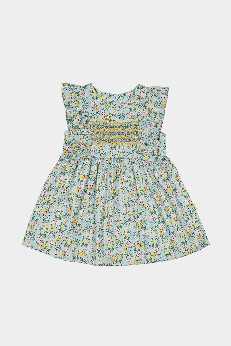 Laurel Smocked Dress, Lucy's Gardenhouse – view 2