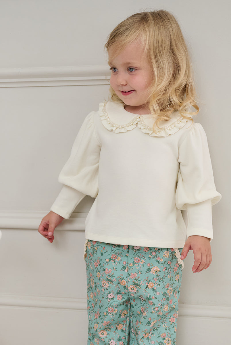 Vienna Pearl Top, Milkweed – Happyology