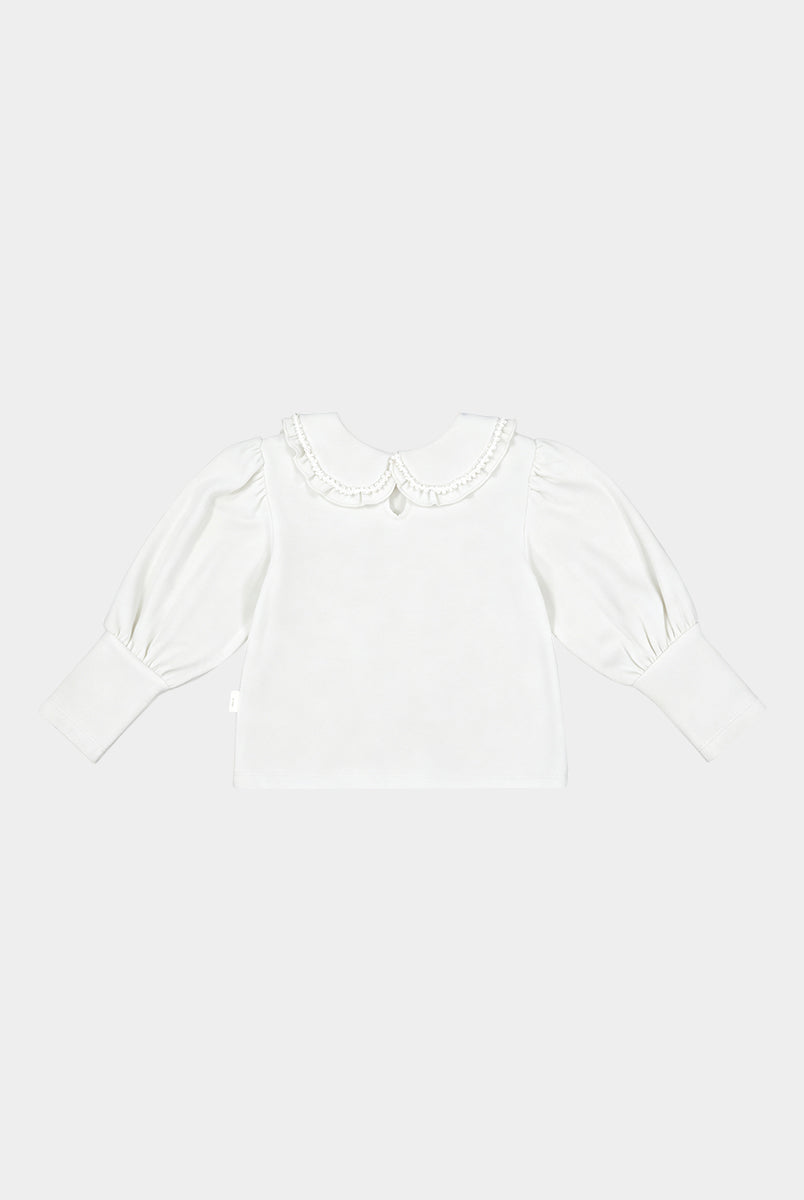 Vienna Pearl Top, Milkweed – view 7