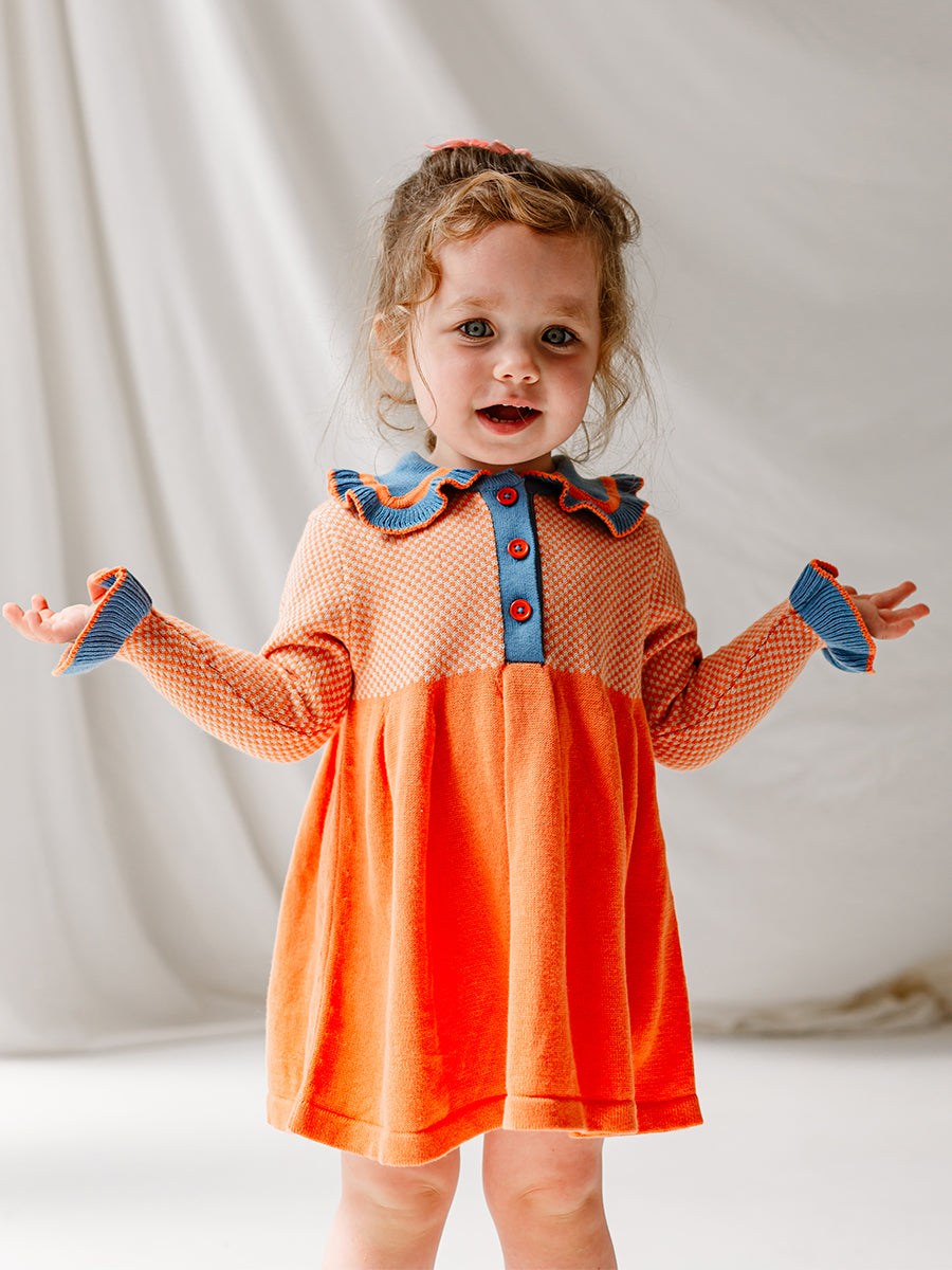 Marlowe Knitted Dress Sorbet