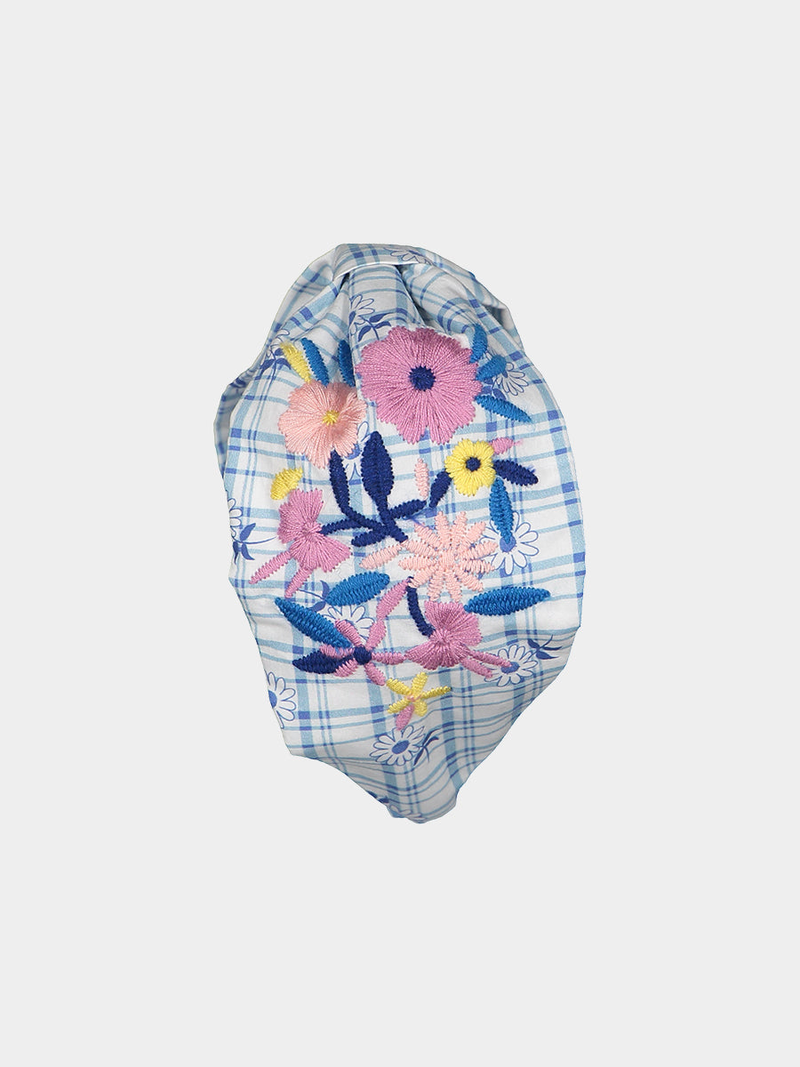 Artisan Embroidery Headband Check