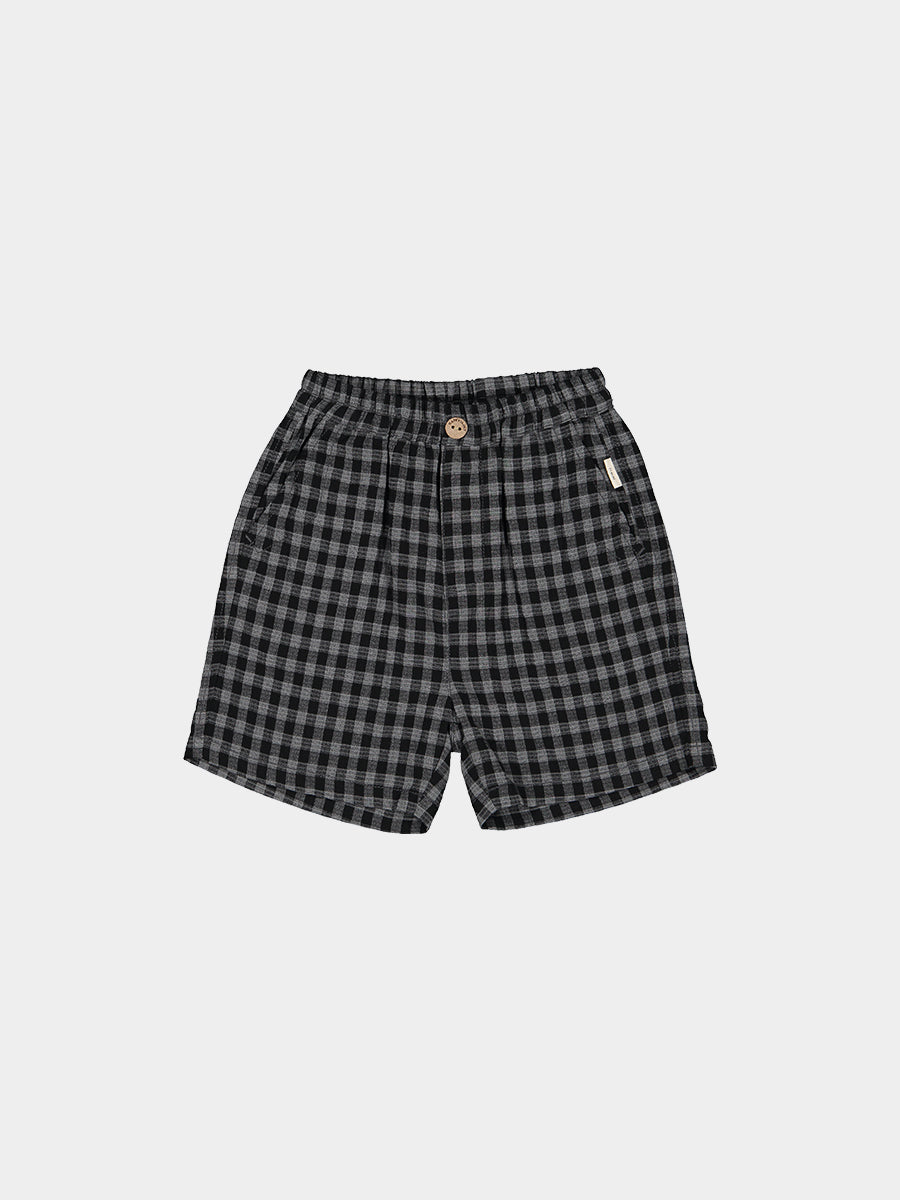 Pipperford Shorts Charcoal Check