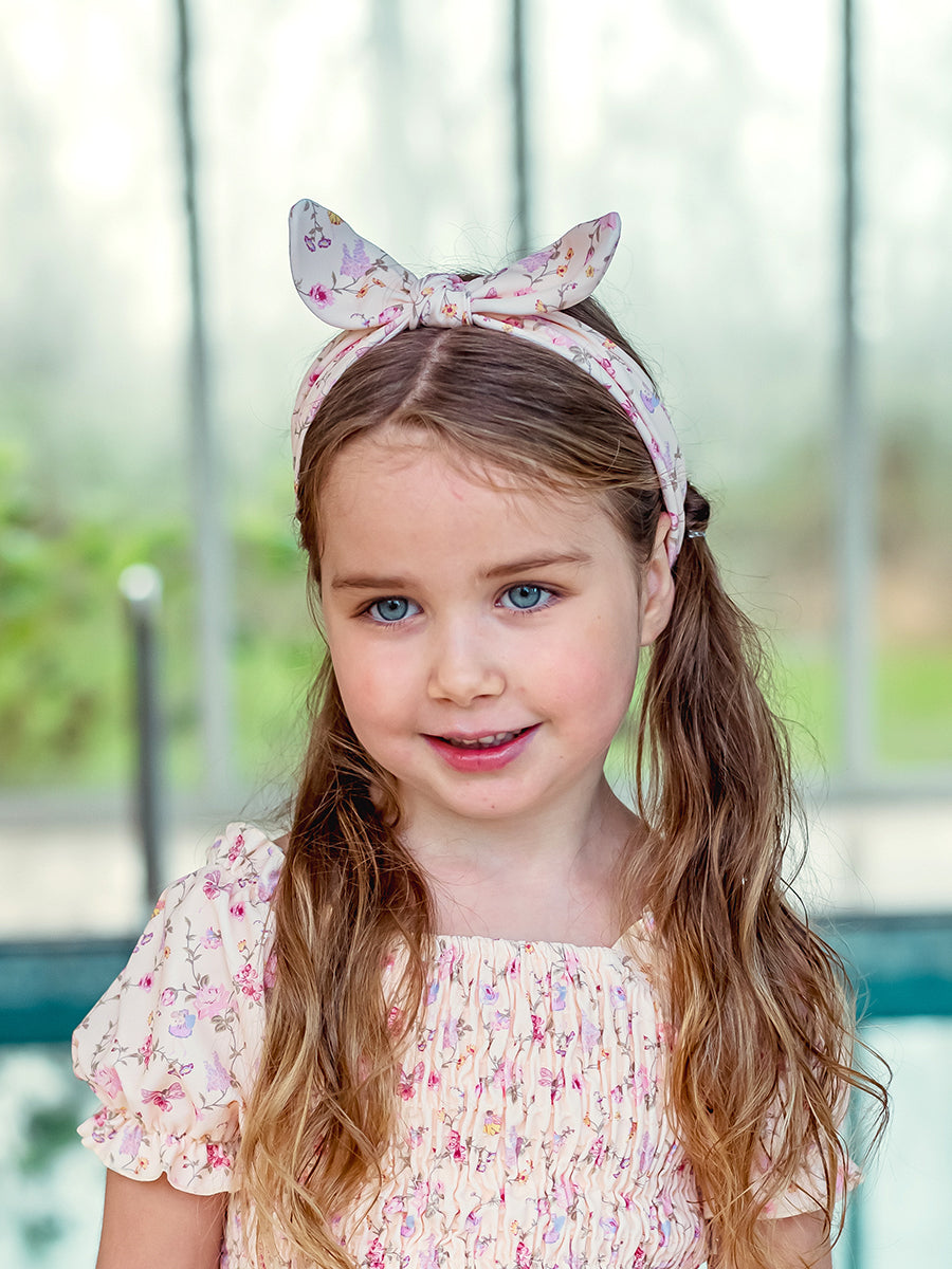 Viola Headband Fairy Florals