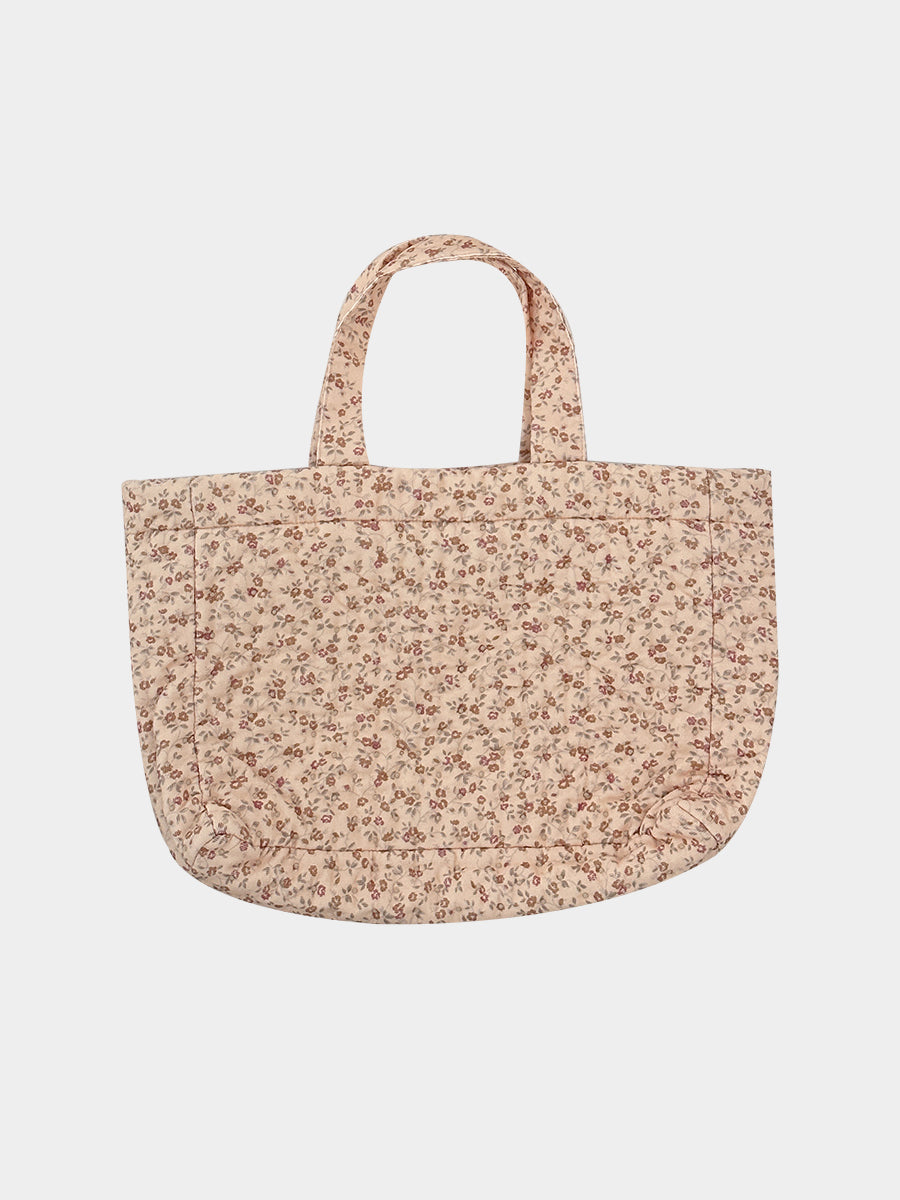 Orchid Tote Bag Caramel Vines