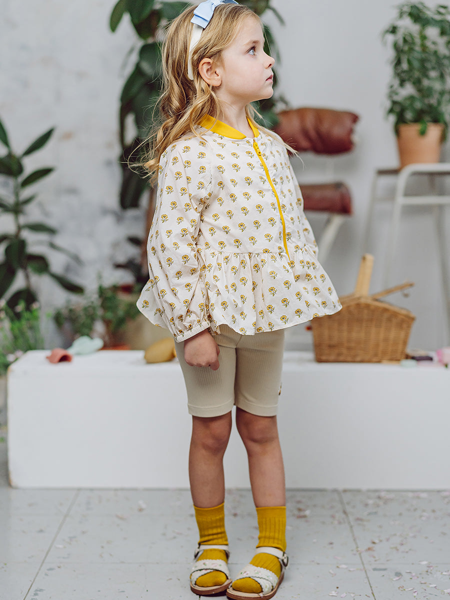 Brighton Sun Protection Jacket Sunflower Stencil