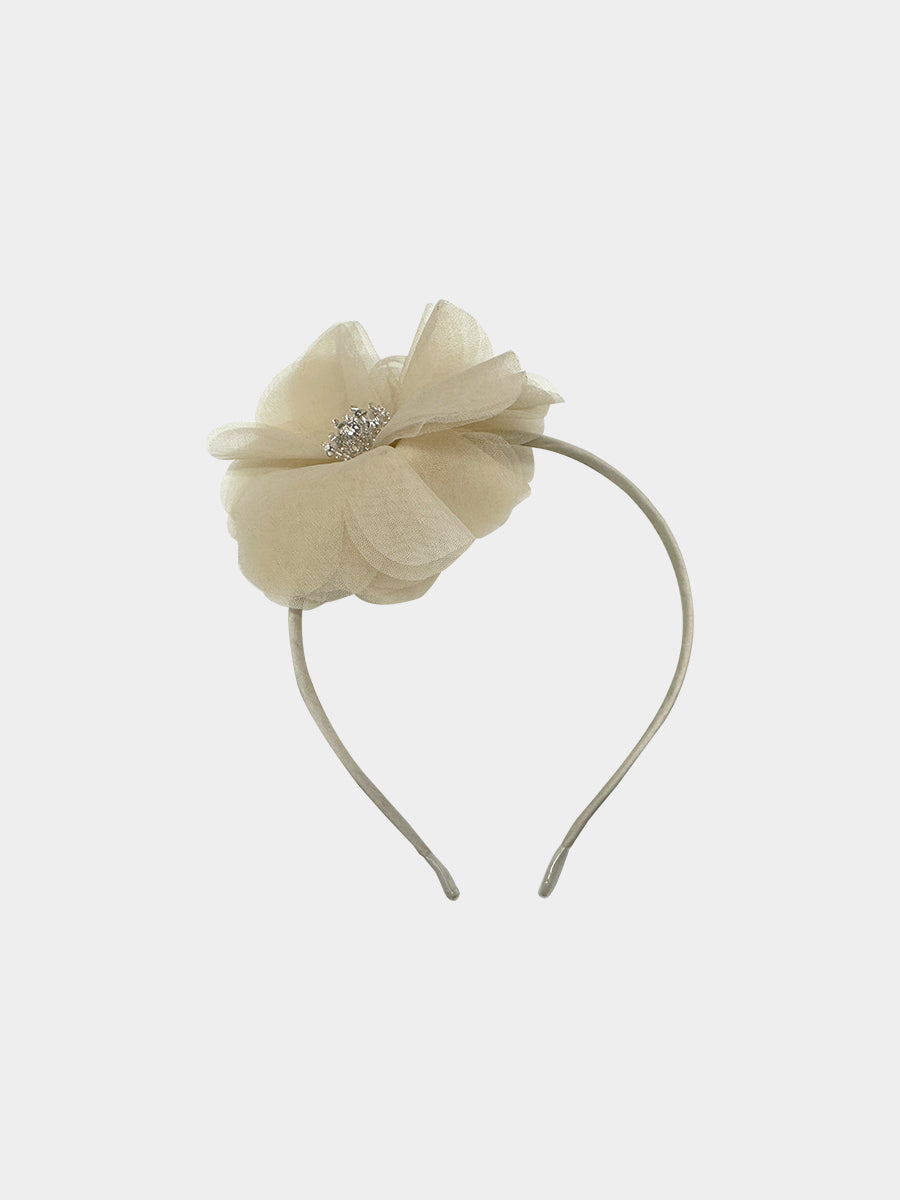Wrexham Tulle Headband Champagne