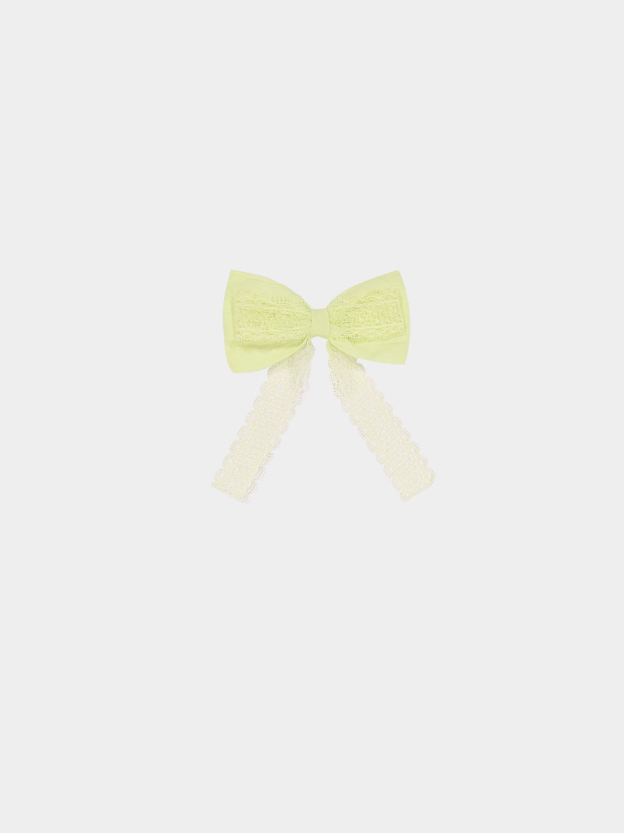 Budapest Bow Hair Clip Turmeric