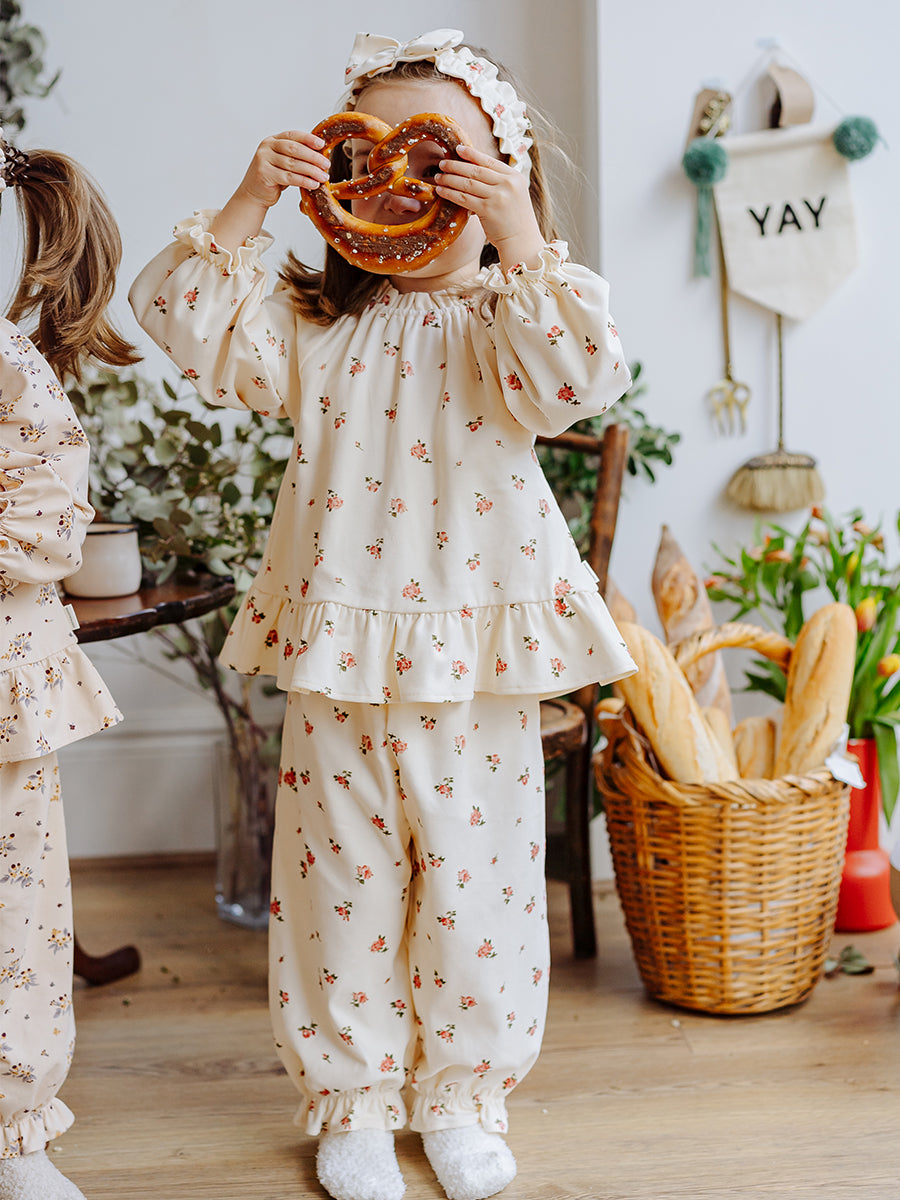 Canna Organic Cotton Jersey Top, Manta Rose Garden