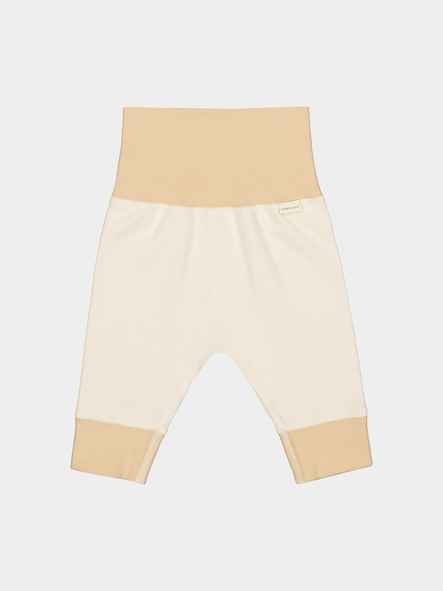 Oleander Ribbed Modal Cotton Jersey Leggings Almond