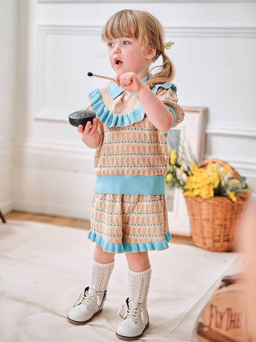 Beauchamp Knitted Shorts Cinnamon