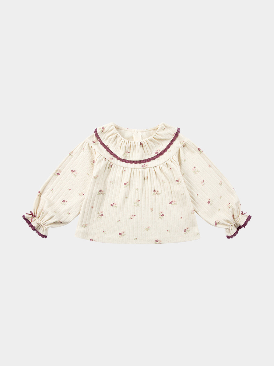 Aisha Top Wildflower Polka