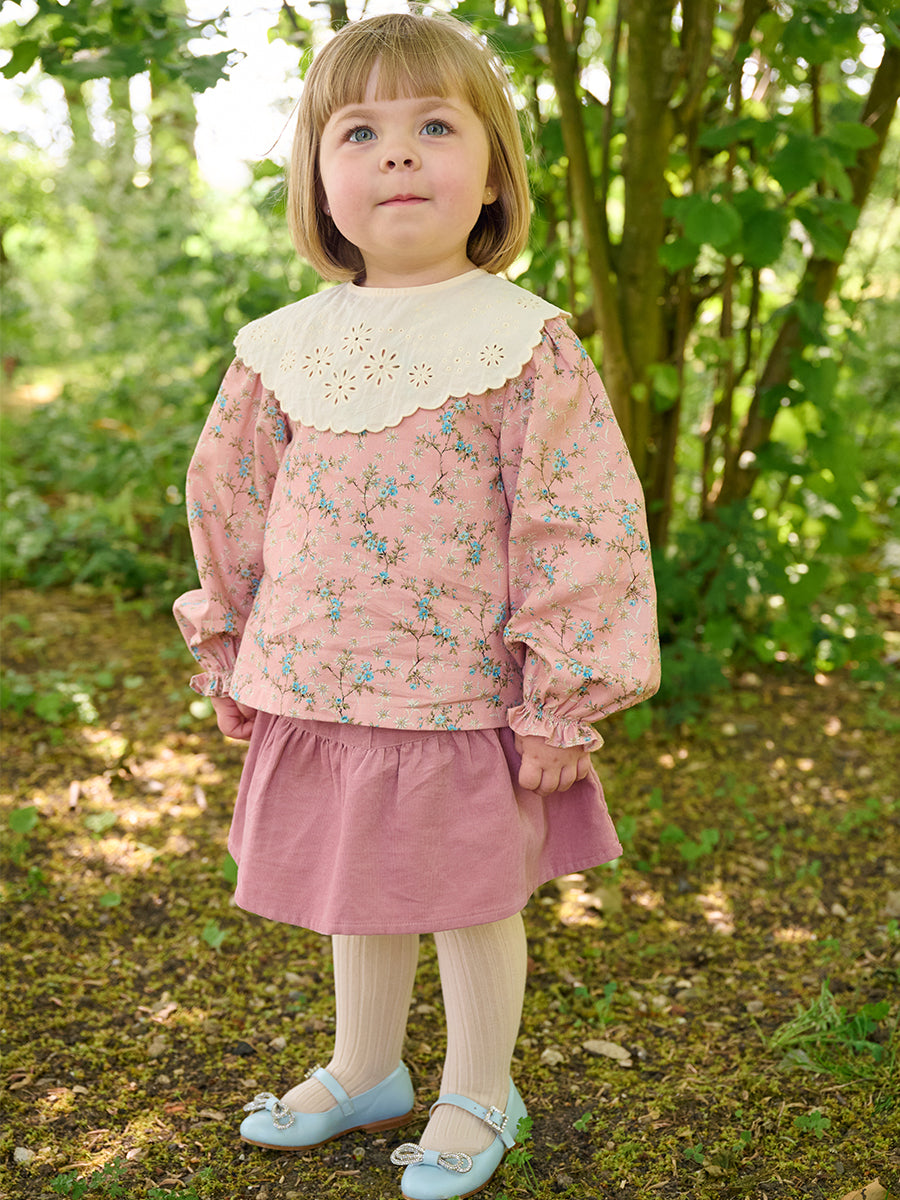 Hereford Floral Shirt Starry Floral Blush