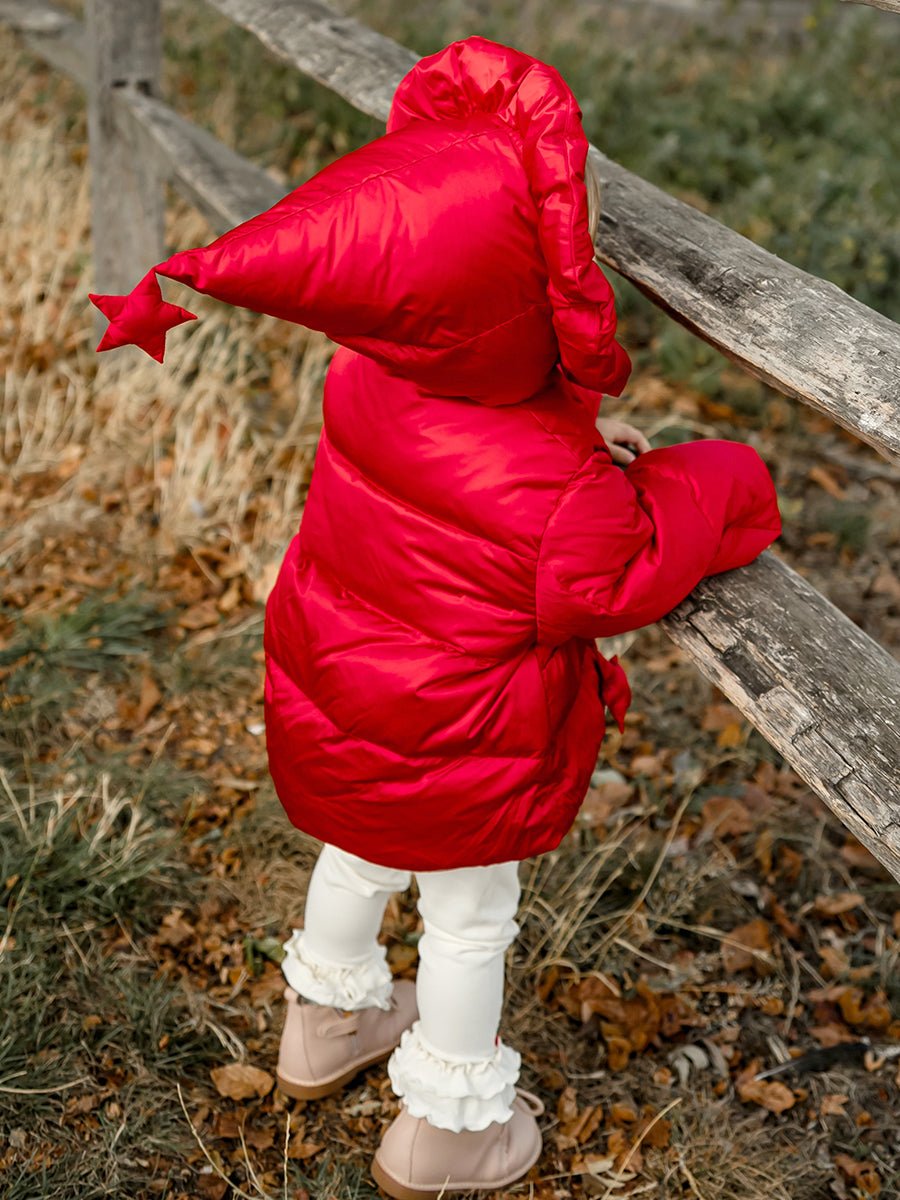 Cambridge Down Jacket, Princess Red | HAPPYOLOGY